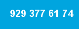 929 377 61 74 929 377 61 74